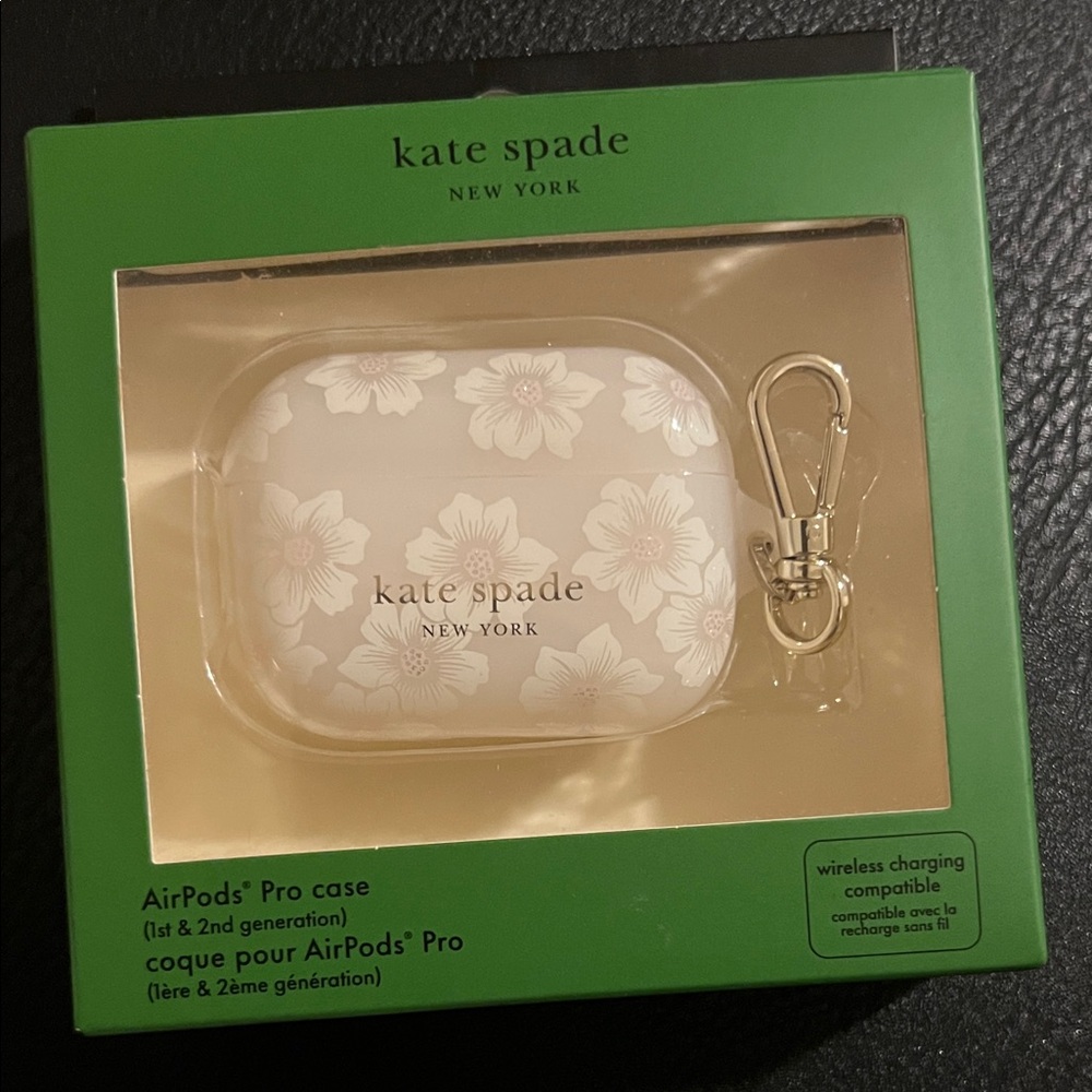 Kate Spade White Floral AirPods Pro Case